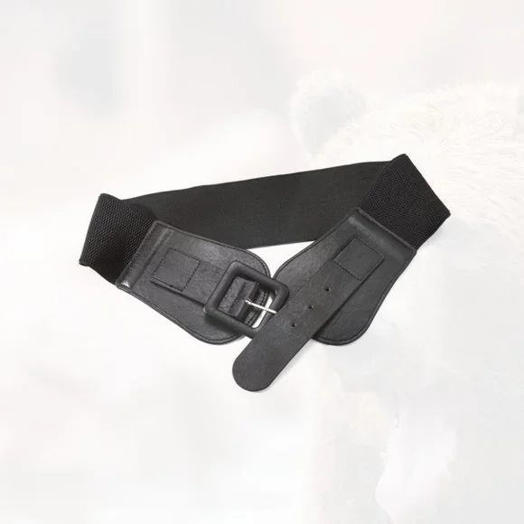 New Square Buckle Elastic Belt size US 80(6-10) 146 - Picture 3 of 3